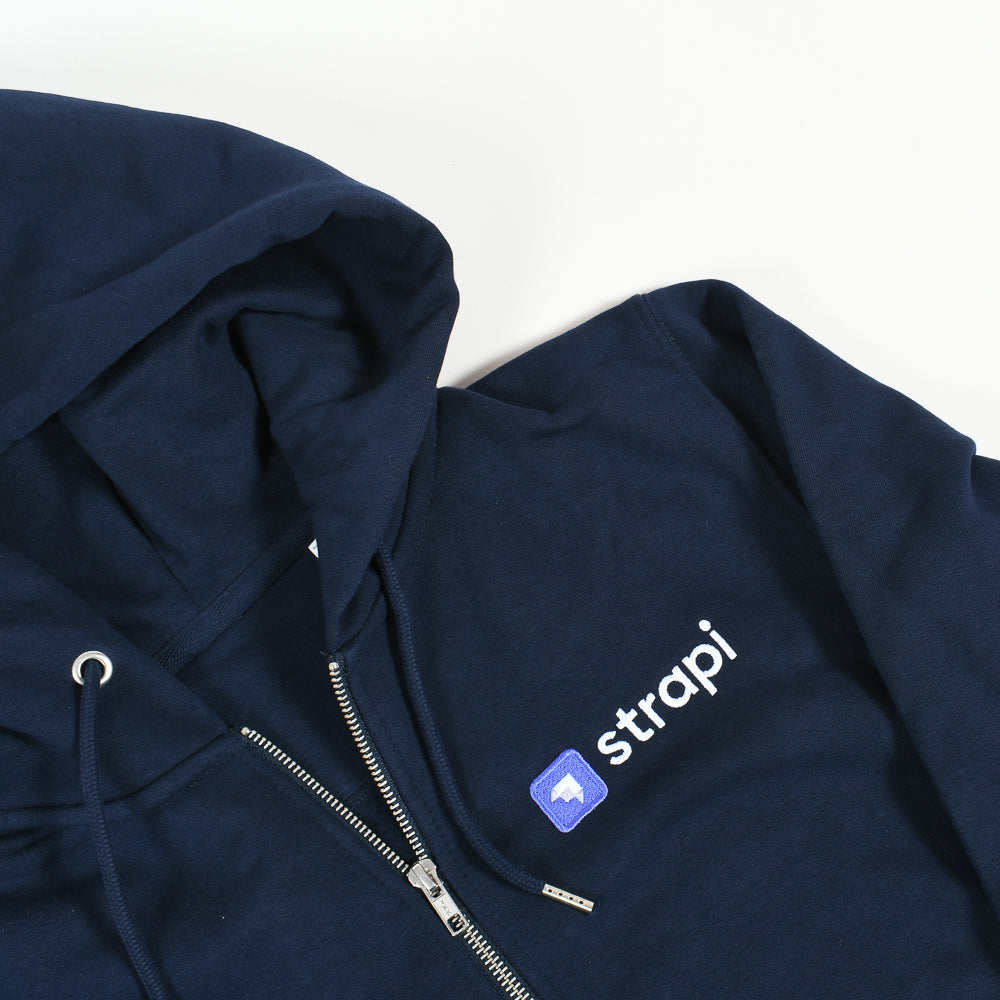 Hoodie dark blue unisex