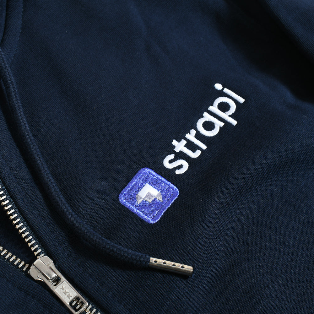 Hoodie dark blue unisex