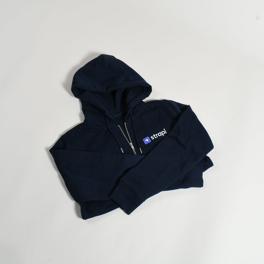 Hoodie dark blue unisex